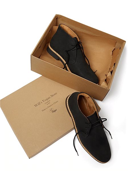 Signature Deserts Black Vegan Suede from Shop Like You Give a Damn